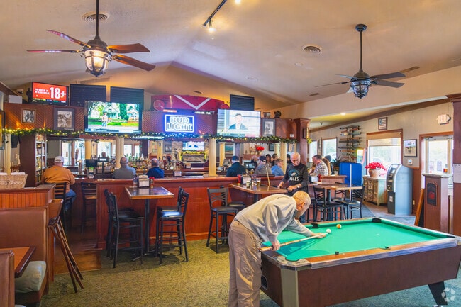 Play a game of pool with a friend while you enjoy a cold drink at Taylor's Neighborhood Restaurant in Ocean Pines.
