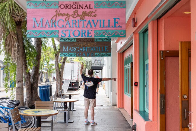 Popular spots like the famous Margaritaville Store from Jimmy Buffet.