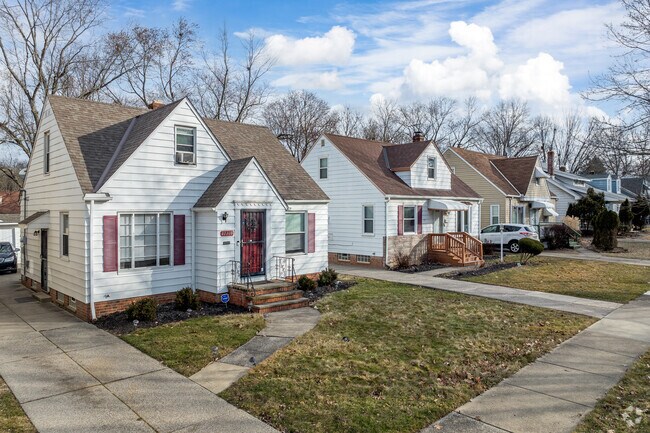 Cape Cods neatly line the streets of Maple Heights.