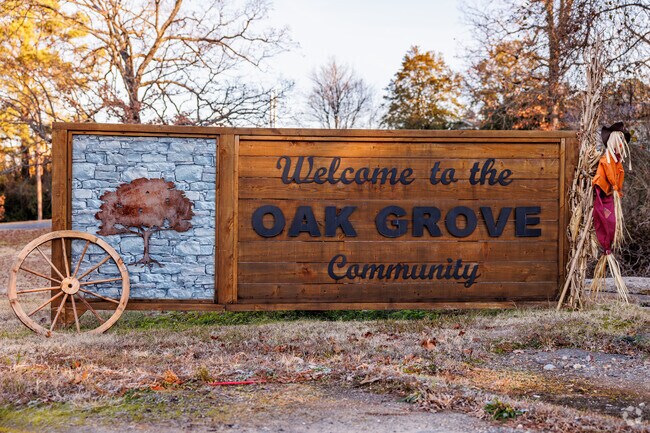Oak Grove has a small rural vibe to the community.
