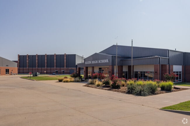 Children can easily walk or bike to Elgin High School.