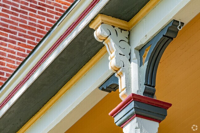 The woodwork and details throughout the Bellevue neighborhood are stunning.