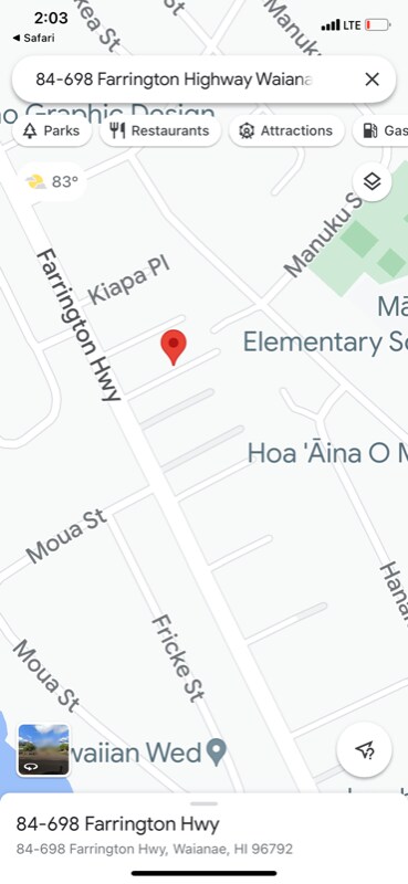 84-698 Farrington Hwy Unit B, Waianae, HI 96792