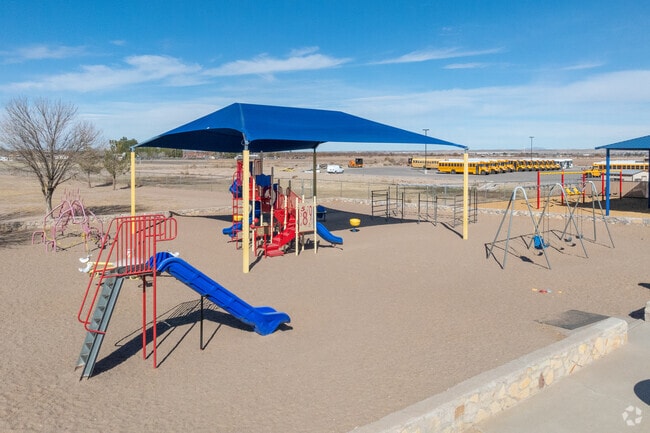 Wholesome recreation takes center stage on Josefa L. Sambrano Elementary's playgrounds.