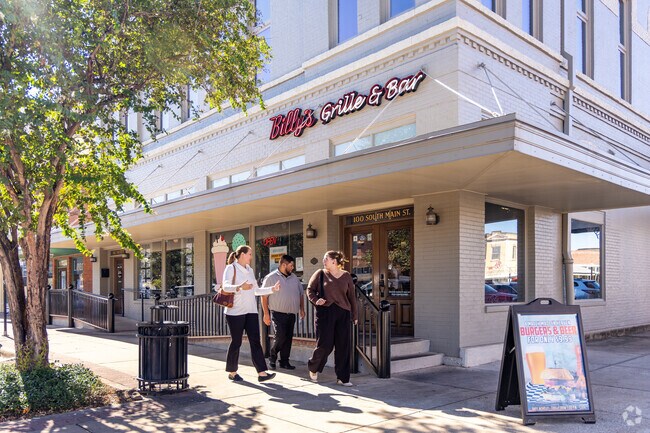 Bryan has various dining options including Billy's Bar & Grill.