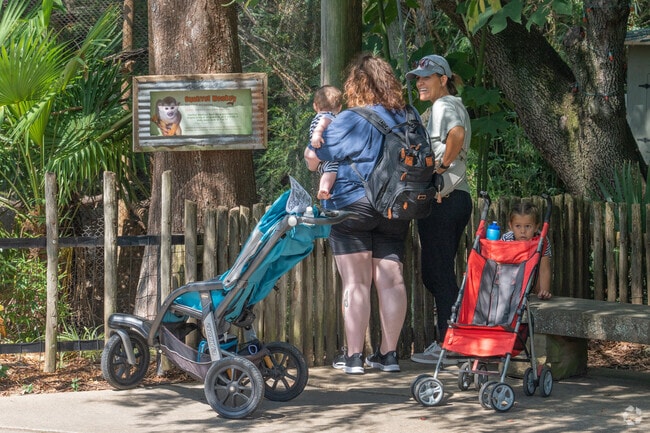 The neighborhood has close proximity to the Alexandria Zoo for family outings.