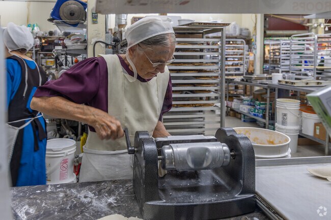 Donuts are made fresh on weekends at Berlin Farmers Market in Berlin Township.