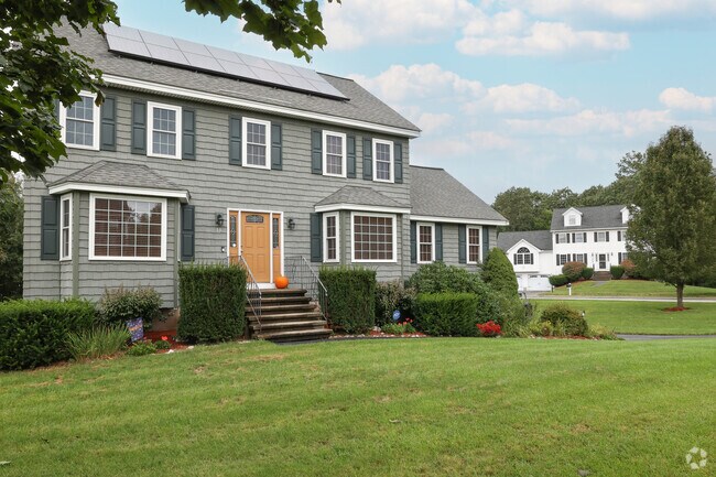 Pinehurst is lined with charming colonial-style homes.