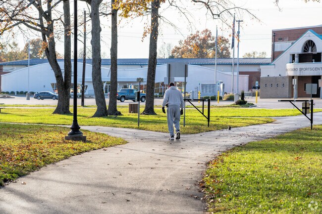 Moreland Park in Dogwood Azalea is the perfect place to enjoy an evening walk.