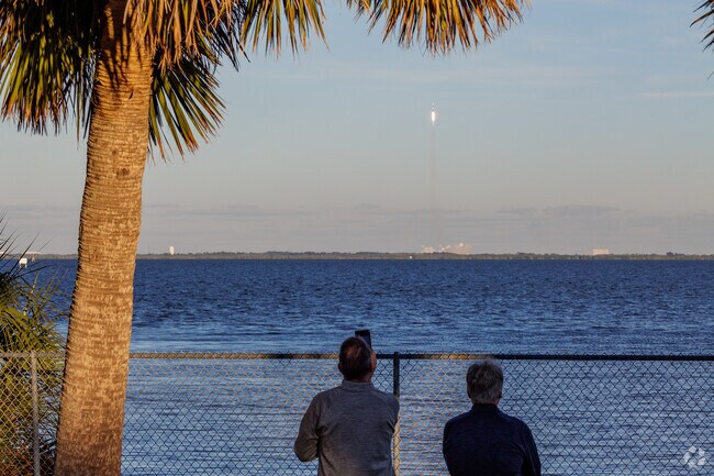 Watch a rocket launch from Kennedy Space Center on Merritt Island.