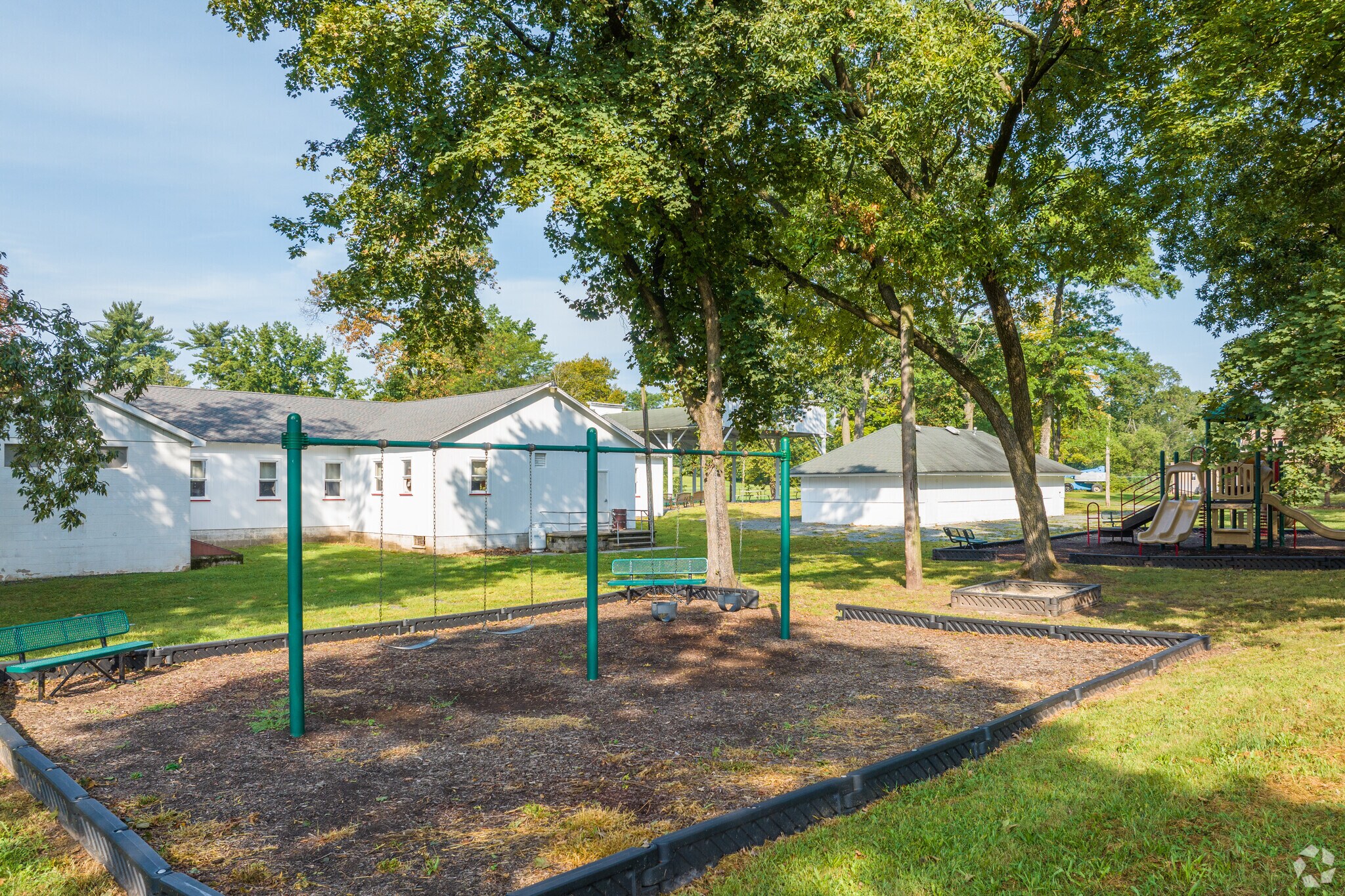 Goschenhoppen Park in Upper Hanover Township includes a great playground.