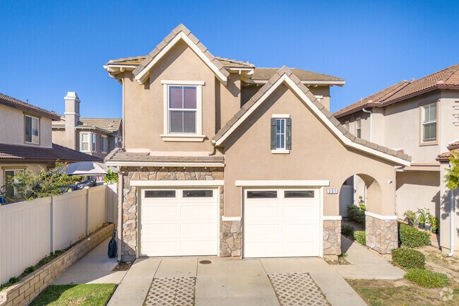 One of the midsize homes featured in Cypress Gardens' gated community.