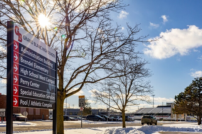 Grand Blanc's school district boasts an impressive A-rating on Niche.com.