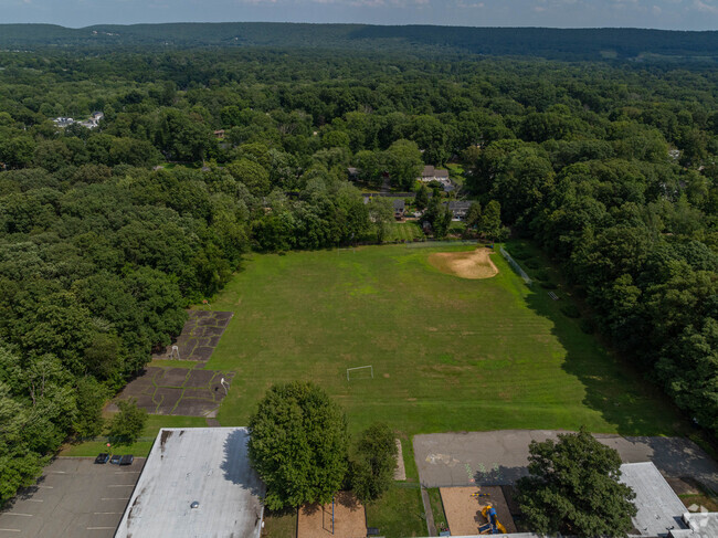 Milton Elementary School has large recreational areas for students.