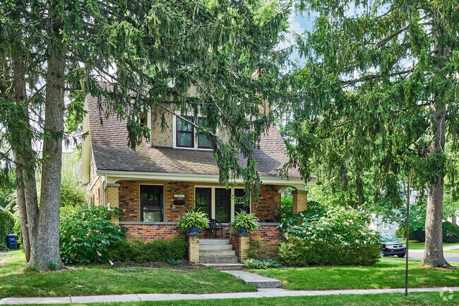 This brick Craftsman is an uncommon combination, but adds some rustic character to Allmendinger.