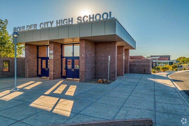 Boulder City High School is home to over 600 students in 9th to 12th grade.