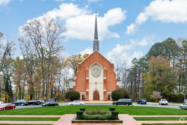 Catawba College showcases beautiful architecture throughout the Salisbury campus.