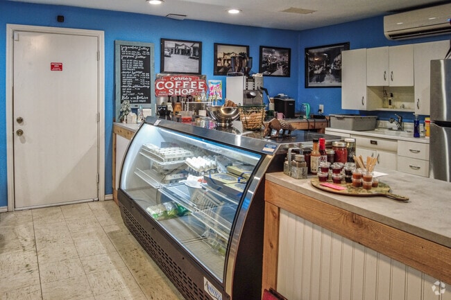 Stop in at the Cafe at Sis's Country Store in Weston and pick up something to eat.