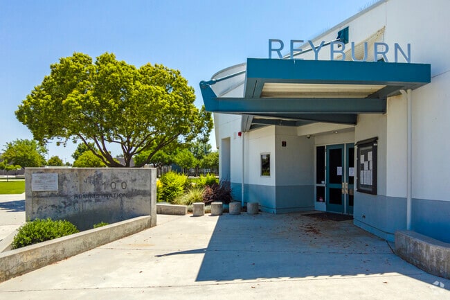 The main office at Reyburn Intermediate School in Clovis.