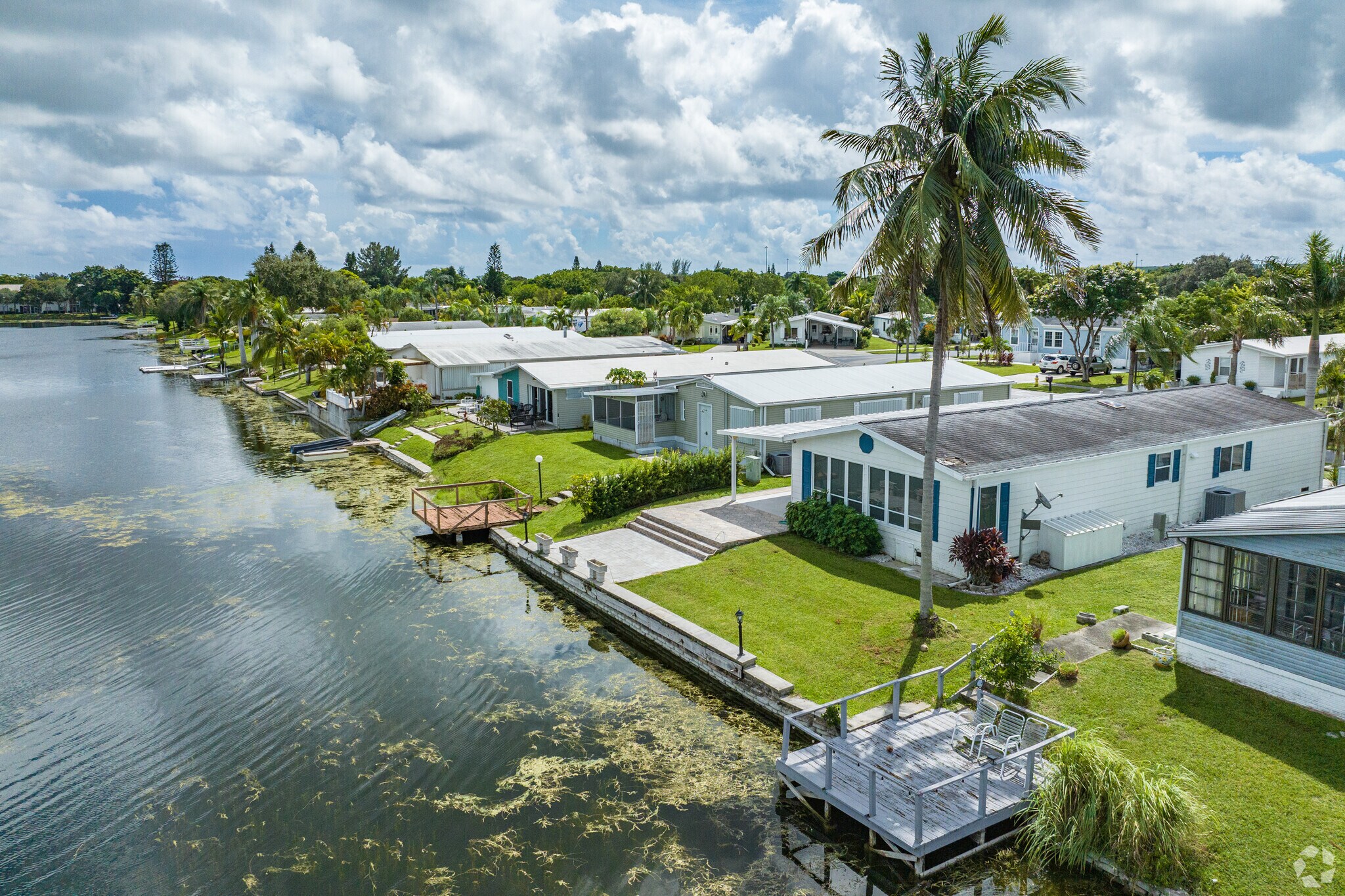 Waterfront homes in K S Park offer stunning views and luxurious living.