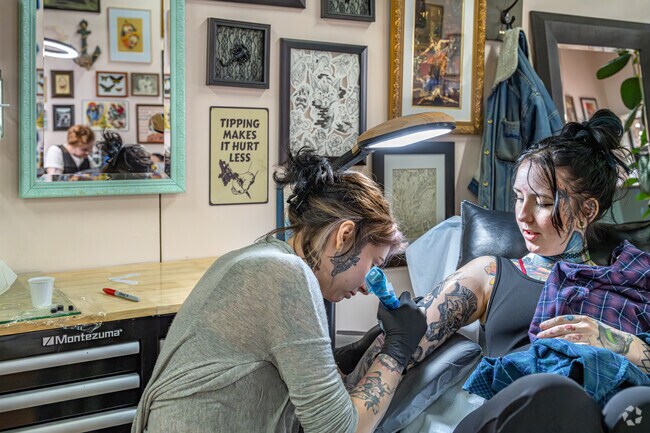 Warren residents head to Reverie Tattoo for their next artistic memento.