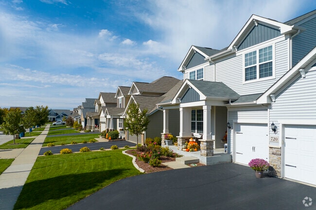 Neighborhoods in Novak Park have lush front yards perfect for enjoying with friends and family.