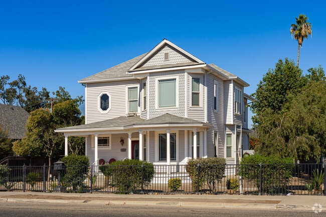 Restored Victorian style homes can be found in Porterville Northeast.