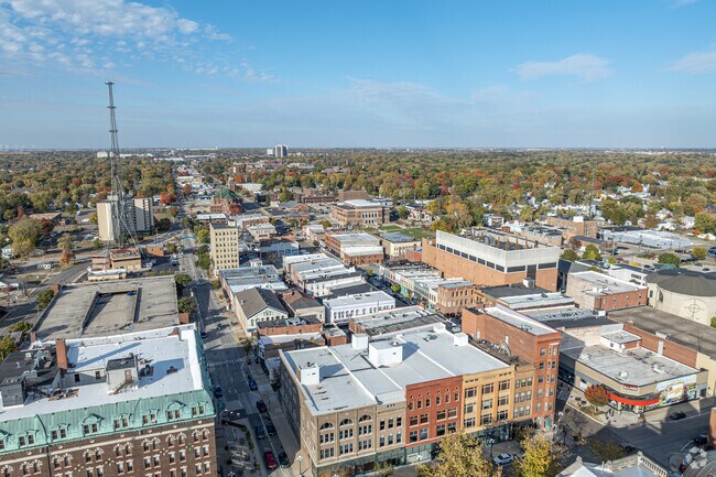 Downtown Bloomington is less than 2 miles away from Miller Park.