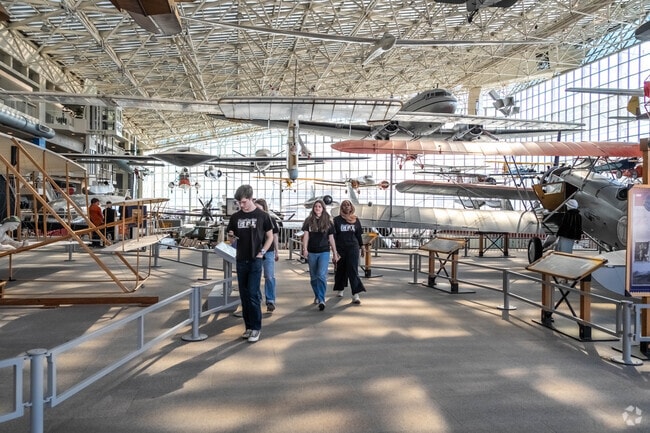 Bring the family to the Museum of Flight and check the Annual Popsicle Stick Bridge Competition.
