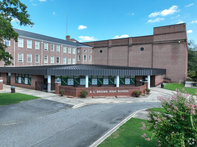 A. L. Brown High School in Kannapolis is home to the Wonders