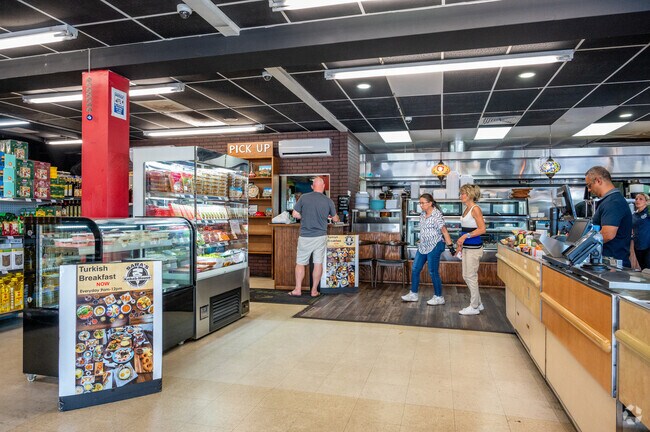 Sara's Kebab House serves Mediterranean dishes all day for Brookhill residents.