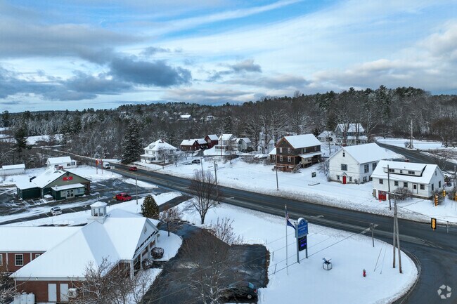 Holden sits east of Bangor amid rolling hills, woodlands, and quiet rural scenery.
