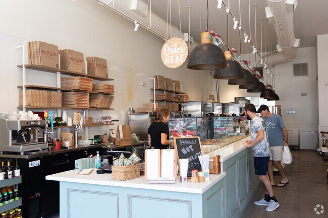 Biscayne Point has plenty of eateries and cafes.
