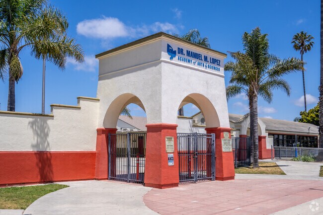 Manuel M. Lopez Academy serves students from grades 6-8th in Oxnard, CA.