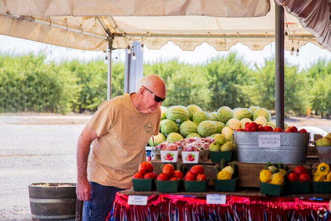 Rodin Farms Fruit stand near West Modesto, Ca is the neighborhood favorite for fresh produce.