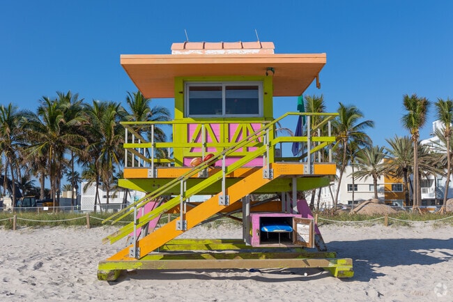 Normandy Isle is five minutes from the gorgeous Florida beaches.