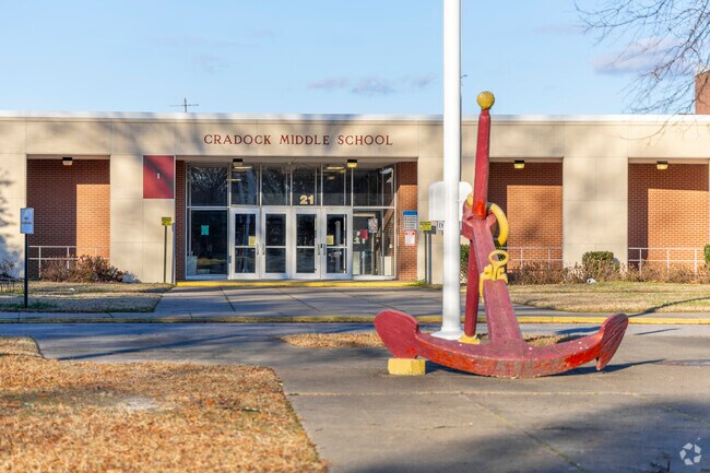 The dedicated faculty at Cradock Middle School encourages a passion for learning.
