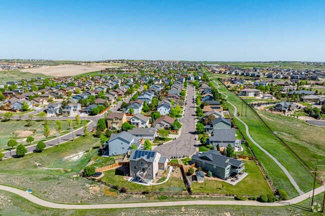 The Villages at Riverdale is a peaceful, walkable neighborhood with parks.