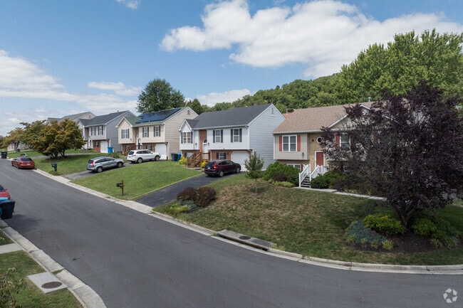 Many bi-levels have large windows for natural light on both floors.