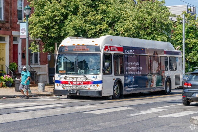 Take the Septa bus around the Brewerytown neighborhood or into Philadelphia Center City.