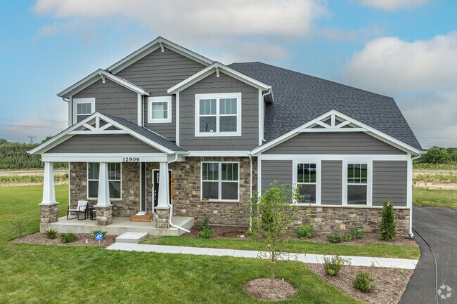 Many new craftsman-style homes can be found throughout North