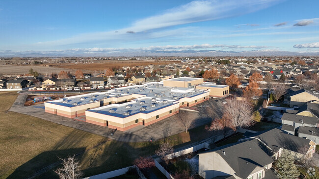 Kuna Middle School aerial northeast.
