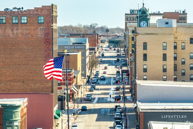 Downtown Fort Dodge is home to the Webster County Courthouse and many other historical and charming buildings.