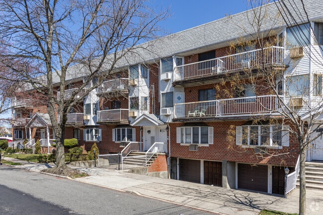 A Co-Op Building with garages in Canarsie.