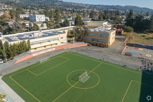 Bret Harte Middle School students have very low test scores in general.