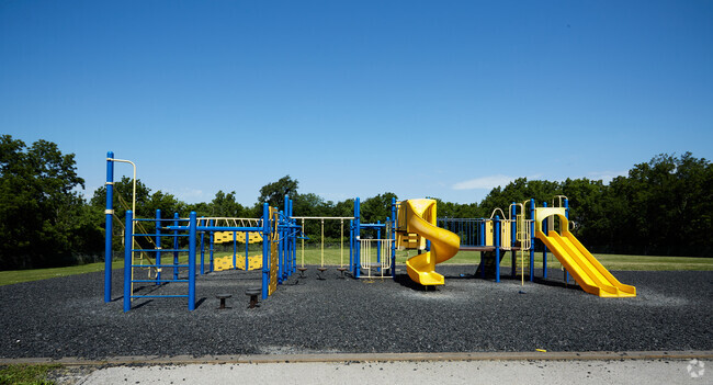 Students at Turner Elementary take a break from learning to enjoy recess on the playground.