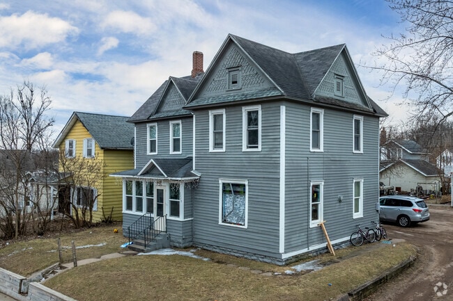 Prominent two-story homes are among the largest in West Riverside.