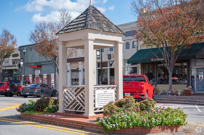 This historic well marks the center of Social Circle and where the town legend was born.