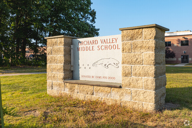 Orchard Valley Middle School is the home of the Panthers.