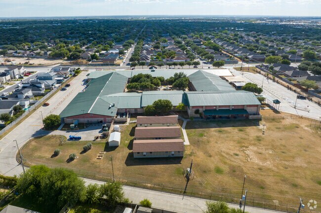 Charles Borchers Elementary School hosts grades Pre-K to 5th in northeast Laredo, Tx.